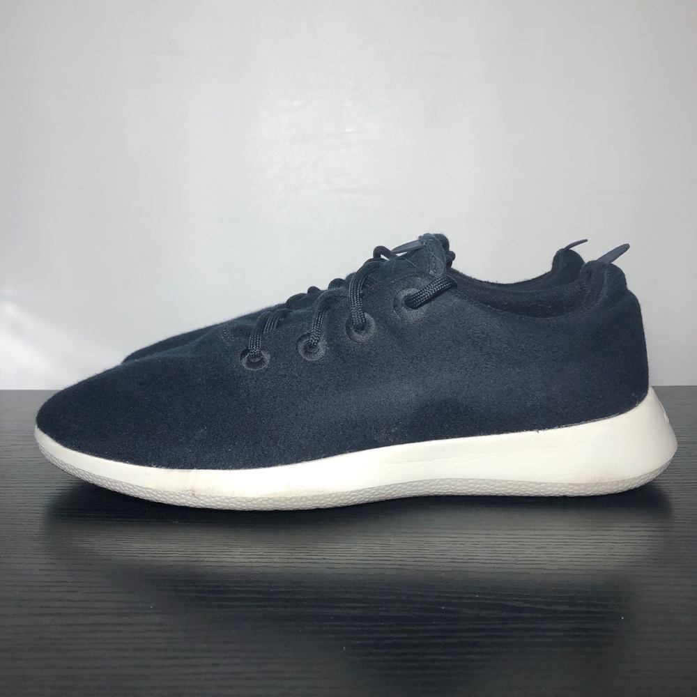 Allbirds Mens Merino Wool Runners WR Black Comfort Walking Shoes Size 14